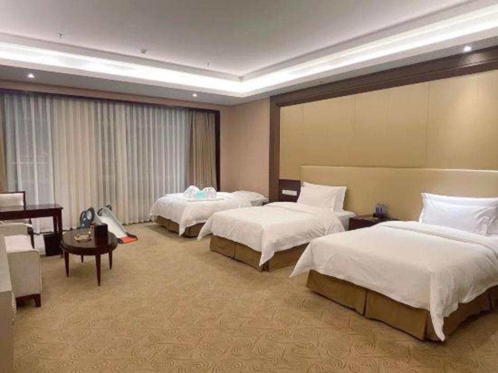 Linyi Blue Horizon International Hotel Yi He Exterior photo
