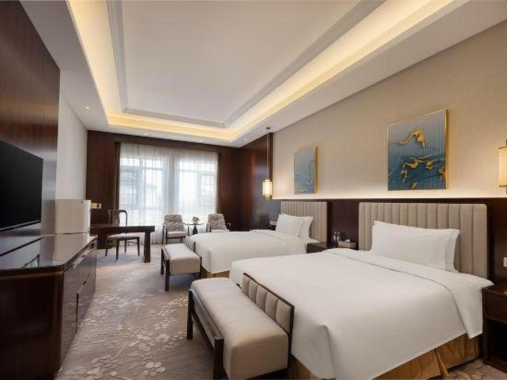 Linyi Blue Horizon International Hotel Yi He Exterior photo